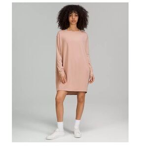 Lululemon Back in Action Long Sleeve Dress. Perfect condition.